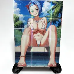 One Piece Nojiko Sexy Bikini Anime Waifu Girl Doujin Lewd Goddess Story Art Card - Image 2