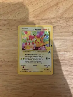 Pokemon TCG ______'s Pikachu 24/53 Celebrations: Classic Collection Holo Card NM - Image 1