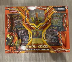 Pokemon TCG Tapu Koko Figure Collection Trading Card Game 820650802829 - Image 1