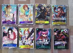 One Piece Illustration Box Vol. 1, 2 ,3,4 Promo Set Sealed 8 Promo Cards! - Image 1
