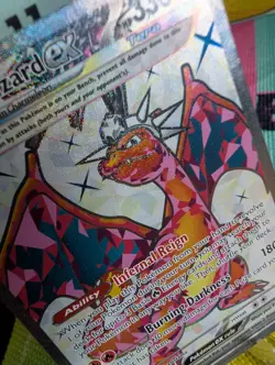 Charizard ex SVP056 Black Star Promo Full Art Scarlet & Violet Pokemon Card - Image 3