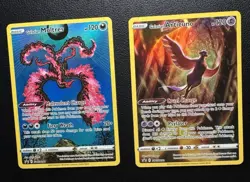 Galarian Moltres SWSH284 Promo SWSH: Pokemon Cards Holo Full Art NM Lot Of 2 - Image 1