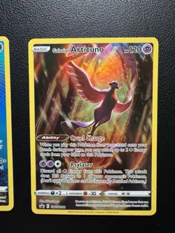 Galarian Moltres SWSH284 Promo SWSH: Pokemon Cards Holo Full Art NM Lot Of 2 - Image 3