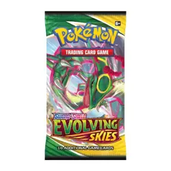 Pokemon SWSH Evolving Skies Booster Pack - 10 Cards / Pack 1 Random Art - SEALED - Image 1