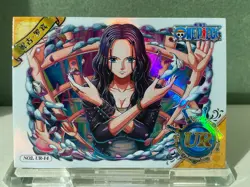 One Piece Anime Collectable Trading Card UR Insert Nico Robin Refractor Card #14 - Image 1