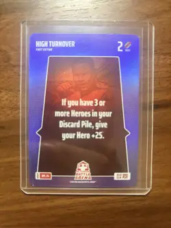 High Turnover Bo Jackson Battle Arena Alpha Update Bonus Play Card Foil #BPL-24 - Image 1