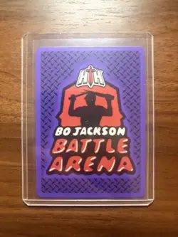 High Turnover Bo Jackson Battle Arena Alpha Update Bonus Play Card Foil #BPL-24 - Image 2