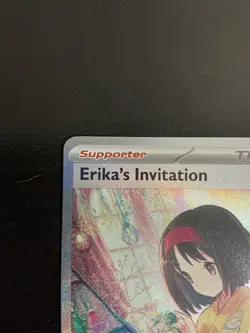 Pokemon TCG Erika's Invitation 203/165 Special Illustration Rare Card SV 151 - Image 4