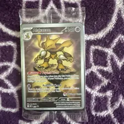 Alakazam Promo 009 Pokemon Center Exclusive Sealed Card Mep En Promo Sealed New - Image 1
