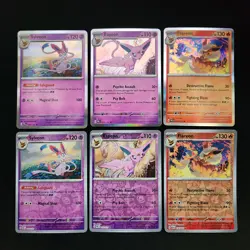 Pokemon Eeveelution x14 Card Lot Bundle Umbreon Sylveon Flareon Glaceon Vaporeon - Image 3