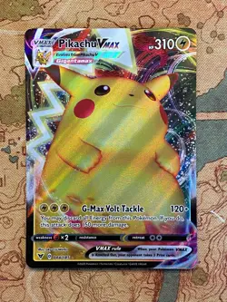Pokemon Card TCG - Pikachu VMAX 044/185 Ultra Rare Vivid Voltage Near Mint - Image 1