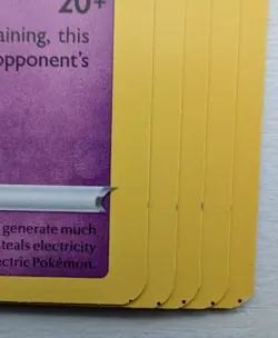 Offcenter / Miscut Alignement Dot BAD Misprint Pokemon Error Cards - Image 4