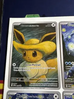 Pokemon Van Gogh Set of EIGHTEEN (18) Custom Art Cards - DIY - Full Set - Image 3