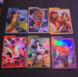Disney Lorcana Fable foil Card Dividers, Counter and dices - Image 1
