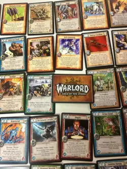 warlord saga of the storm Cards 50 Lot - Image 1
