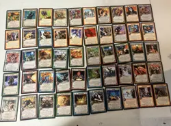 warlord saga of the storm Cards 50 Lot - Image 2