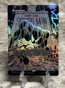 Magic The Gathering Spider-Man Reanimate (Borderless) Foil - Image 1