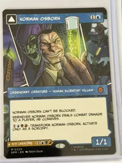 Norman Osborn // Green Goblin Borderless Marvel's Spider-Man 220 - Image 1