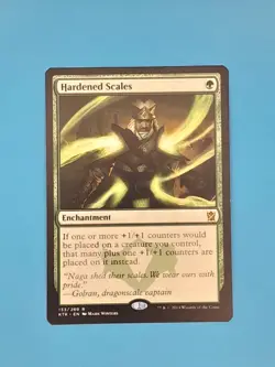 HARDENED SCALES - Commander/khans - MTG - Magic the Gathering Rare NM - Image 1