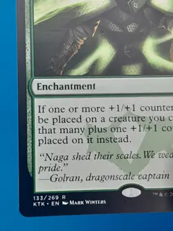 HARDENED SCALES - Commander/khans - MTG - Magic the Gathering Rare NM - Image 2
