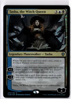 Tasha, The Witch Queen LP/NM* FOIL Commander Baldur's Gate 294/361 -UnltdCards - Image 1