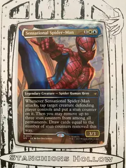 MTG Sensational Spider-Man (Borderless) - Marvel's Spider-Man: Eternal-Legal #25 - Image 1