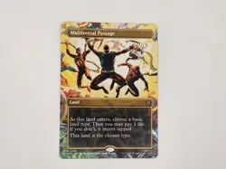 Multiversal Passage - MTG Marvel’s Spider-Man Borderless - Mint/NM - Image 1