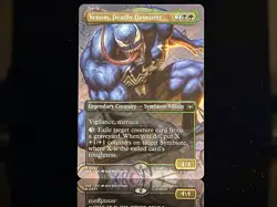 Venom, Deadly Devourer #22 SPE R (Borderless) (Non-Foil) MTG Marvel's Spider-Man - Image 1