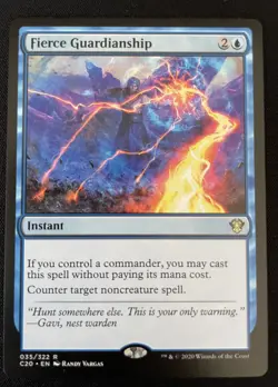 Fierce Guardianship Commander 2020 Regular NM - Image 1