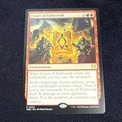 Court of Embereth Commander: Wilds of Eldraine Regular Near Mint - Image 1
