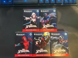 MagicCon ATL 2025 Magic The Gathering x Spider-Man Complete Welcome Deck Set (5) - Image 1
