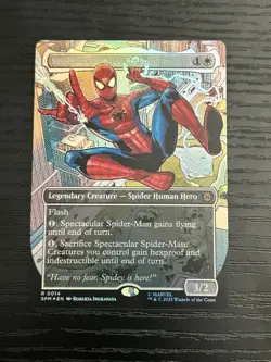 Spectacular Spider-Man (Borderless) Marvel's Spider-Man Foil - Image 1
