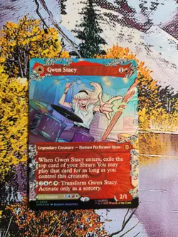 Gwen Stacy (0209) (Borderless) Marvel's Spider-Man Foil - Image 1