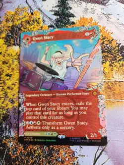 Gwen Stacy (0209) (Borderless) Marvel's Spider-Man Foil - Image 3