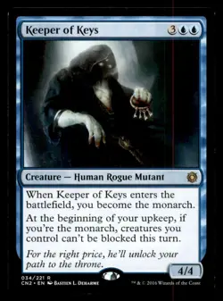 MTG Keeper of Keys LP Light Play Conspiracy Take Crown [620] - Image 1