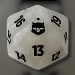 Magic The Gathering X Final Fantasy White Bundle Spindown D20 Die Dice (Moogle) - Image 1