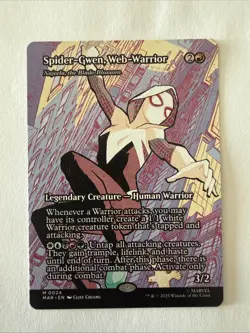 Spider-Gwen, Web-Warrior - Najeela, the Blade-Blossom (Borderless) Marvel... - Image 1