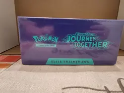 SEALED Pokemon Journey Together Elite Trainer Box with Pokemon acrylic case! - Image 4