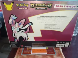 Pokemon 2021 Celebrations Dark Slyveon V Collection Box Sealed - Image 2