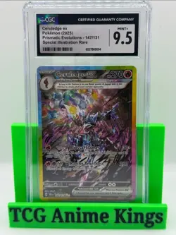 Pokemon SV Prismatic Evolutions Ceruledge EX 2025 Sir 147/131 CGC 9.5 - Image 1