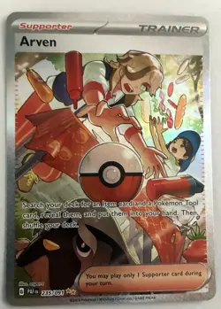 Pokemon Arven 235/091 Illustration Rare Paldean Fates Special - Image 1
