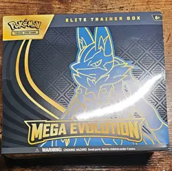 Pokemon Mega Evolution Lucario ETB Elite Trainer Box Sealed (In Hand) NEW - Image 1