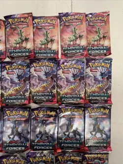 Pokemon TCG Temporal Forces 36 Factory Sealed Booster Packs 9 Complete Sets (1) - Image 4