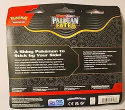 Pokemon TCG Paldean Fates Tech Sticker Collection - Maschiff |BRAND NEW SEALED - Image 2