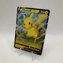 Pikachu V 086/264 SWSH Fusion Strike Extended ArtUltra Rare Holo Pokemon TCG NM - Image 3