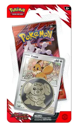 Pokemon TCG Scarlet & Violet Destined Rivals Checklane Blister for 603-inc 20 ct - Image 1