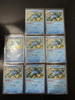 Pokemon Golduck 008 Mega Evolution Promo - Lot Of 8 - Image 1