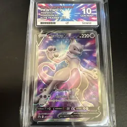 Mewtwo V SWSH229 Black Star Promo Ace 10 Gem Mint Pokemon Go - Pokemon Tcg - Image 4