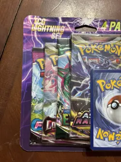 Pokemon TCG Lightning Set. 1-Evolving S, 1-Astrial R, 1-Lost O, 1 -Fusion S - Image 2