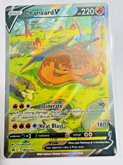 Pokemon TCG - Charizard V - SWSH260 - SwSh: Charizard UPC Promo - NM ALT ART! - Image 1
